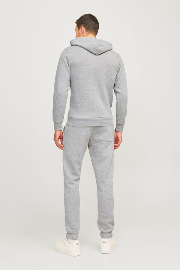 JJ REBEL Regular hooded sweatshirt grey