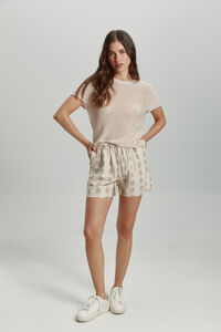 Only Camiseta de punto manga corta