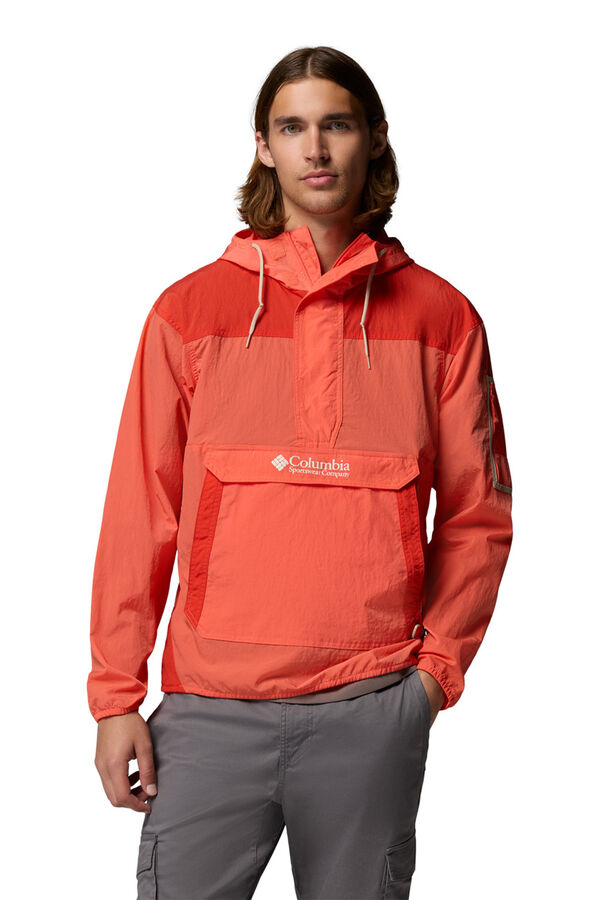 Columbia Windproof anorak red