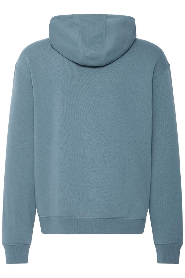 Blend Hooded sweatshirt with kangaroo pocket blue