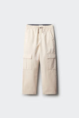 Springfield Kids Cal&ccedil;as chino cargo para menino Caqui escuro