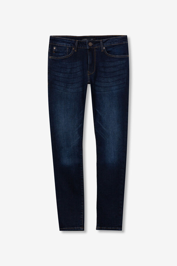 Tiffosi Vaqueros ajustados Harry azul
