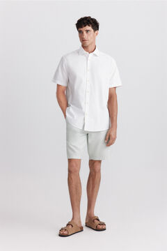 Springfield Wide & relaxed fit technical Bermuda shorts