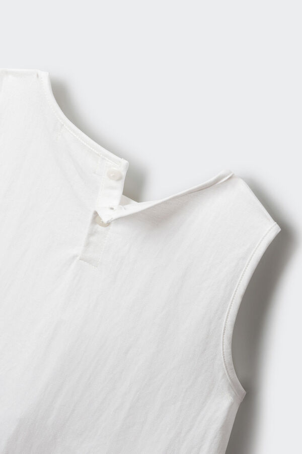 Springfield Kids Blusa em crochet colorida para menina branco