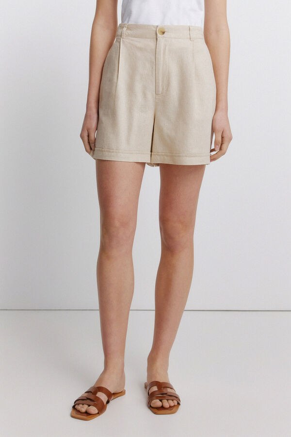 Springfield Cal&ccedil;&otilde;es de linho cru