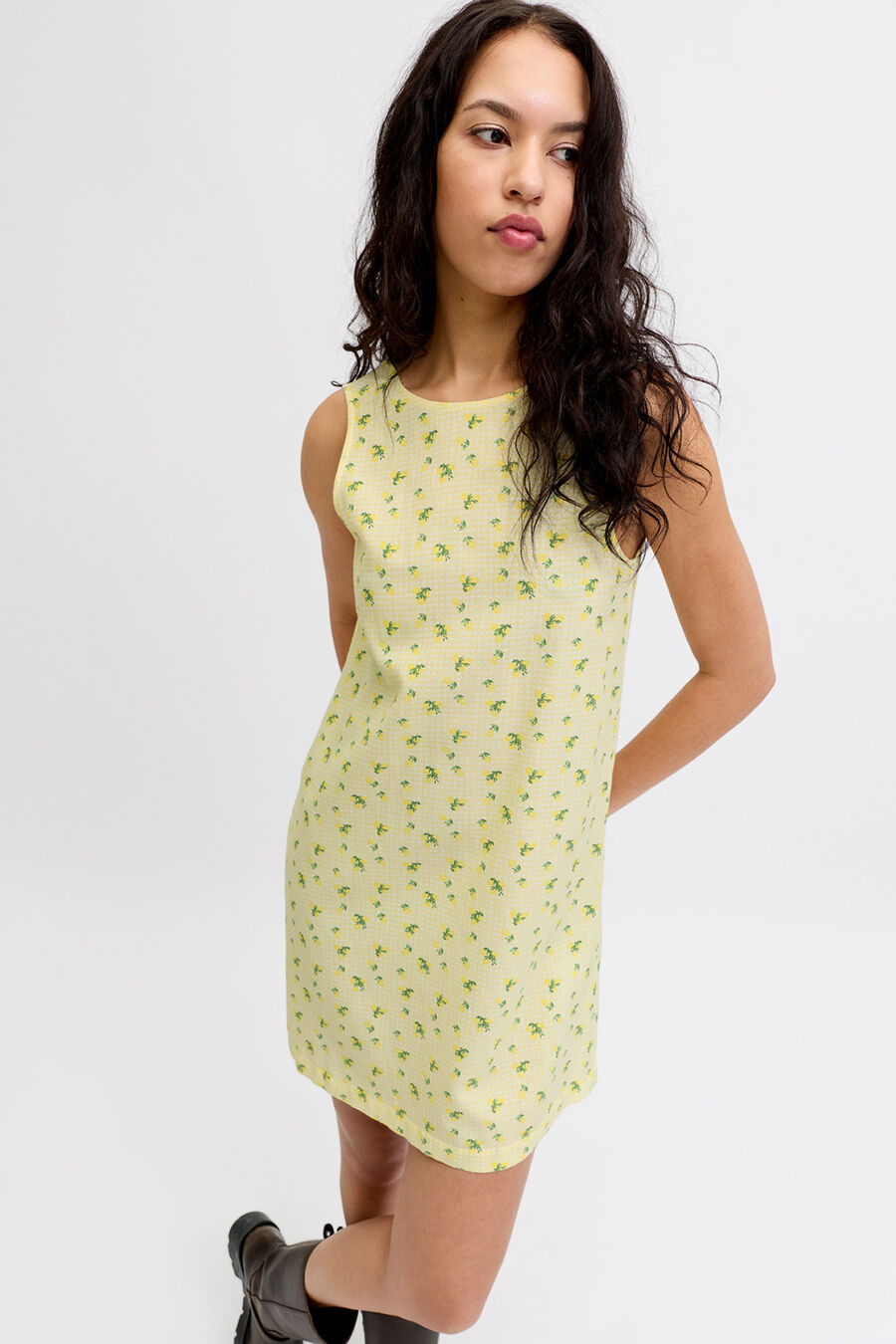 Vestido mini tirantes