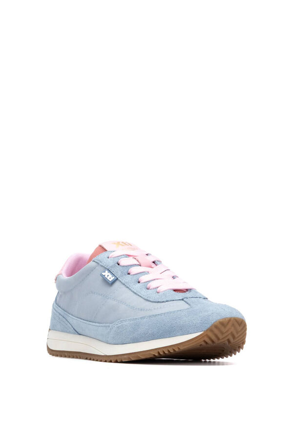 XTI Casual Textile Sneaker blue