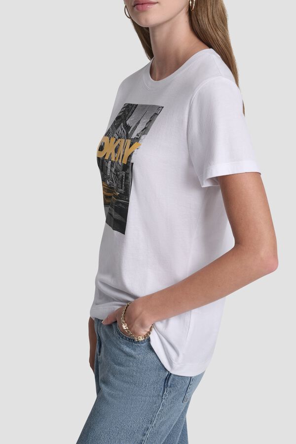 DKNY Short sleeve T-shirt white
