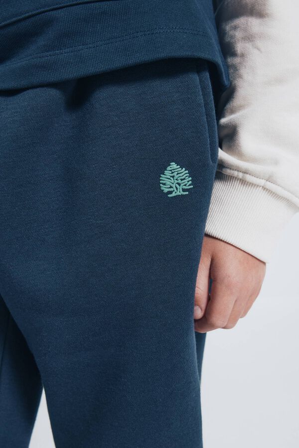 Springfield Kids Pantalón jogger básico azul