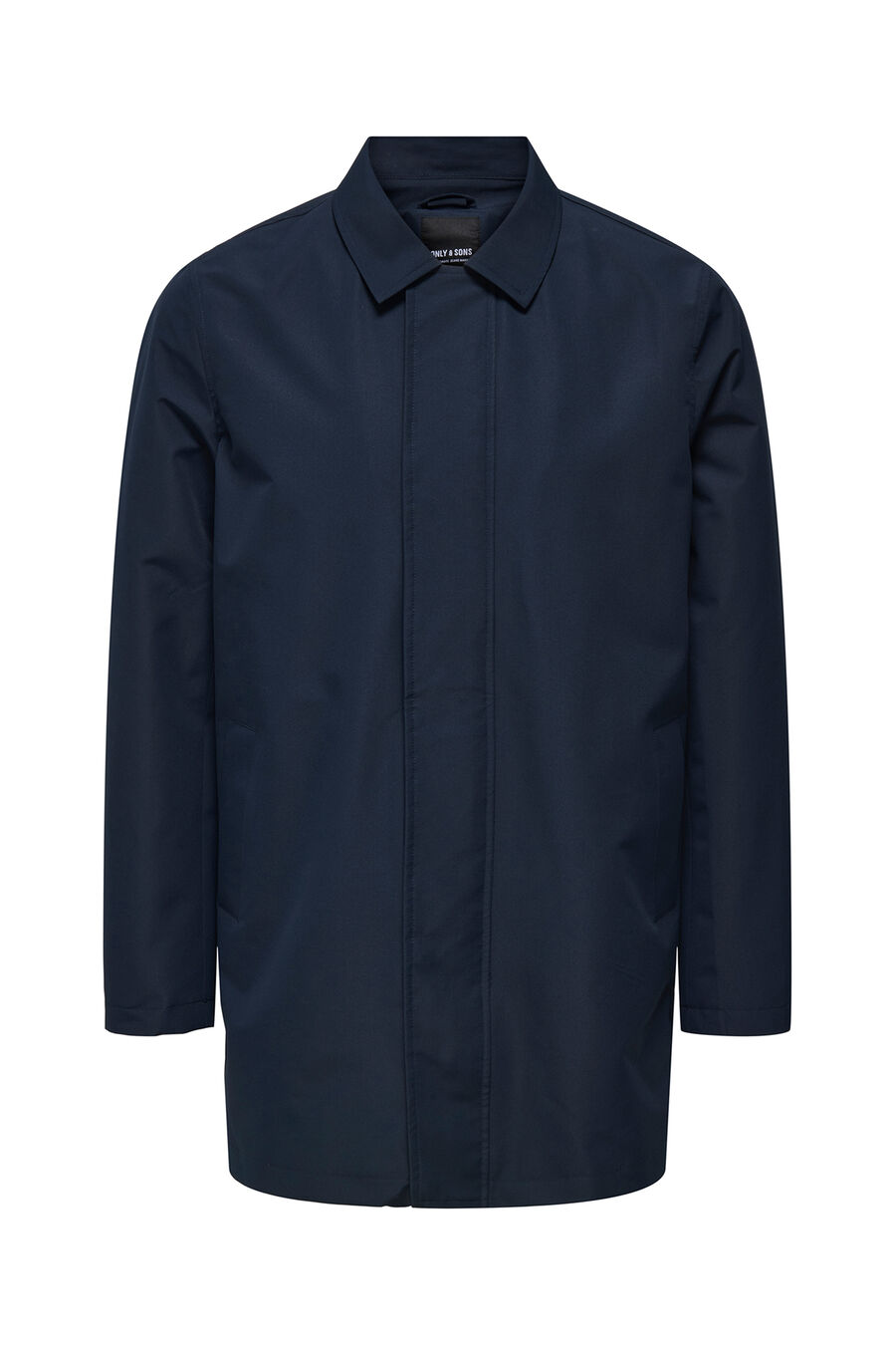 Gabardina cierre de cremallera