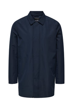 Only & Sons Gabardina com fecho-&eacute;clair