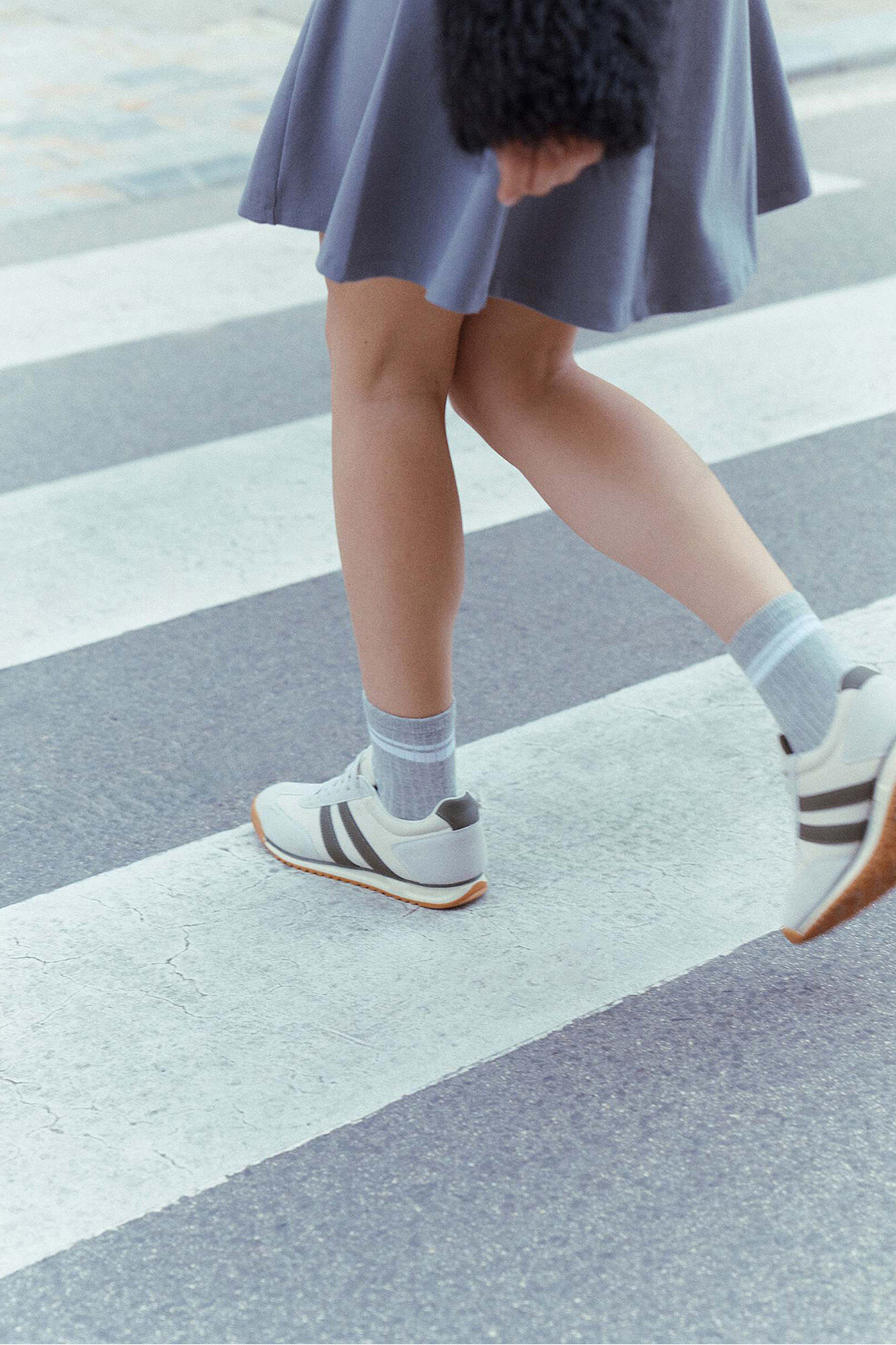 Inside Zapatilla Retro Combinada Puntera