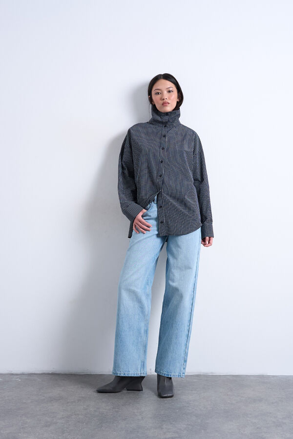 Topshop Wide fit jeans blue