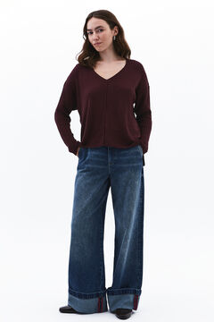 Oxxo Jersey de cuello pico