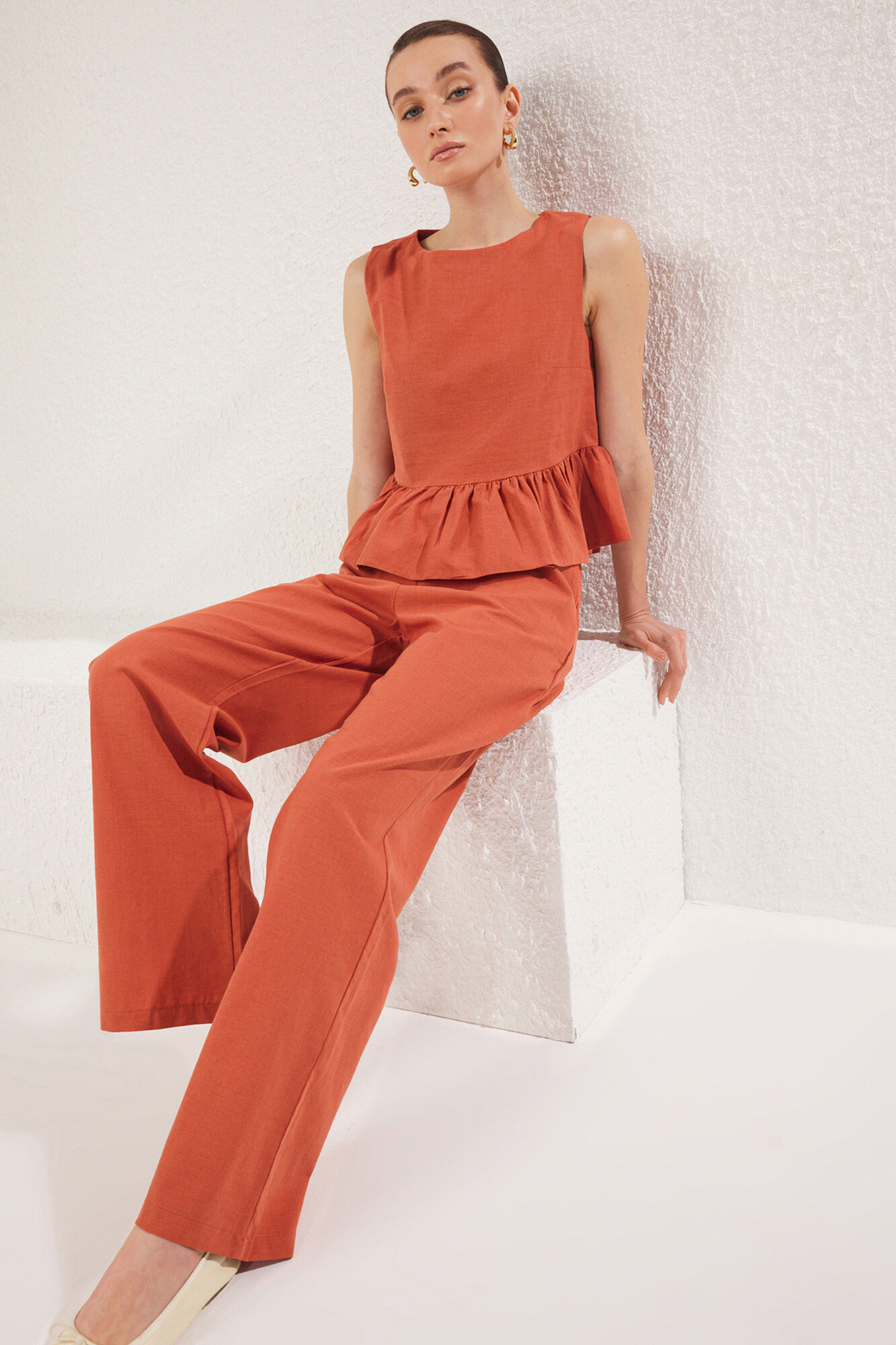 Trendyol Conjunto flu&iacute;do de dos piezas