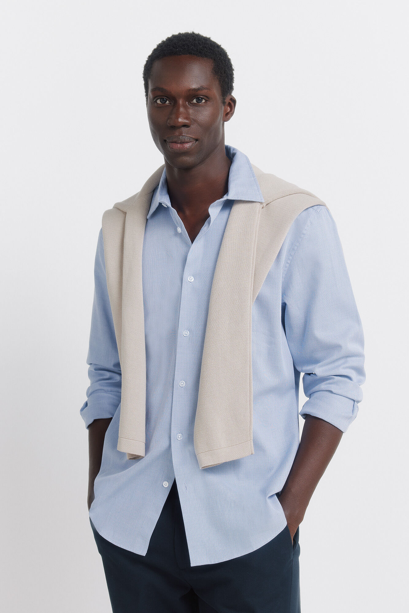 Springfield Dress shirt with easy-care structure