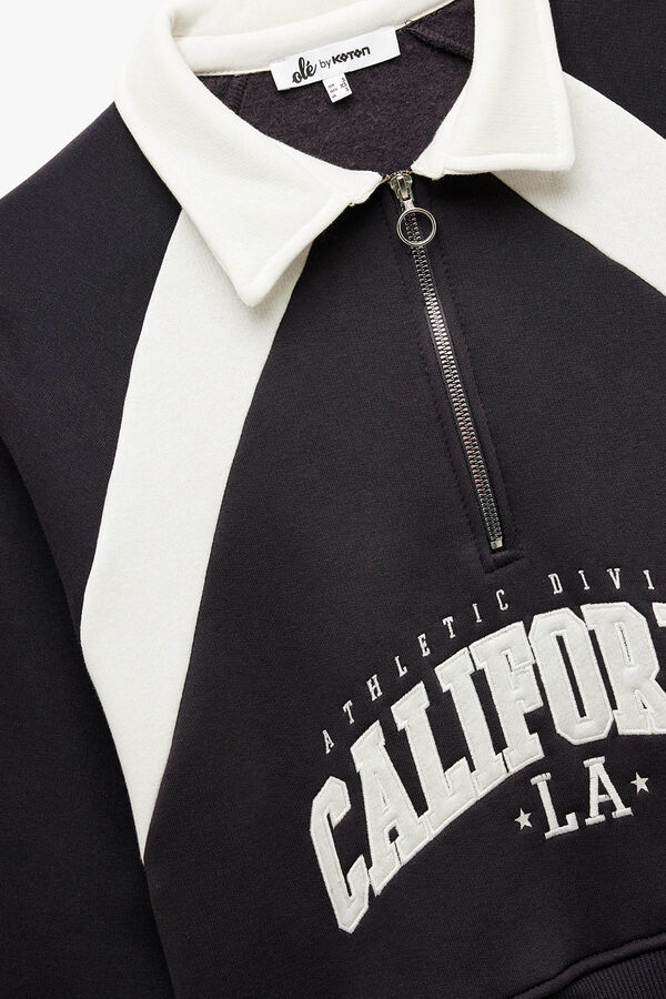 Koton Sudadera crop gris