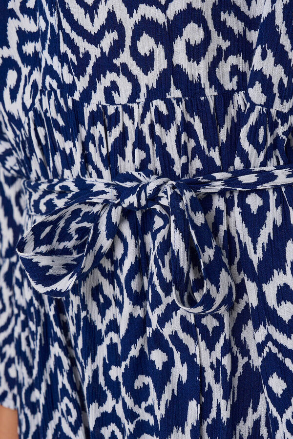 Only Francia ujjú rövid ruha kék