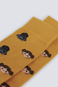 Springfield Darth Vader and Leia knee-high socks