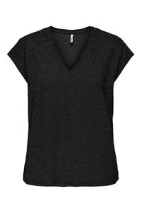Only Camiseta de glitter