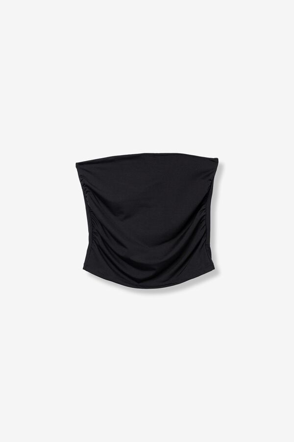 Tiffosi Young Fitted bandeau top noir