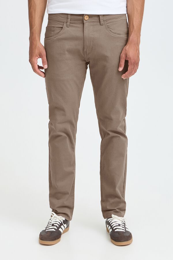 Blend Five-pocket slim trousers grey