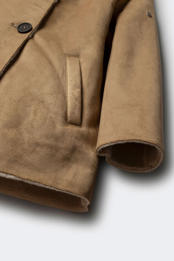 Springfield Kids Chaqueta paño cruzada niña beige