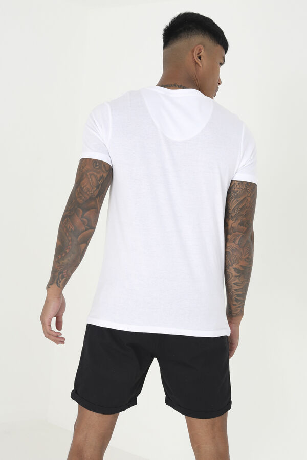 Brave Soul Essential short-sleeved T-shirt white