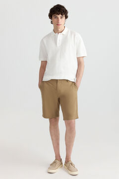 Springfield Wide & relaxed fit technical Bermuda shorts