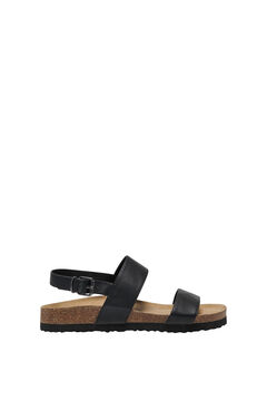 Springfield Flat strappy sandals black