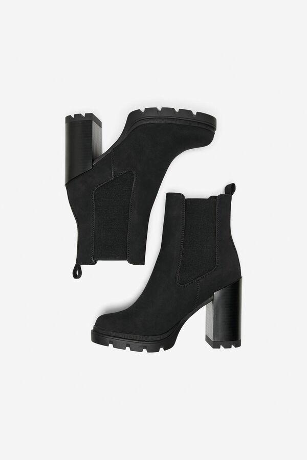 Springfield Chelsea heeled ankle boots black