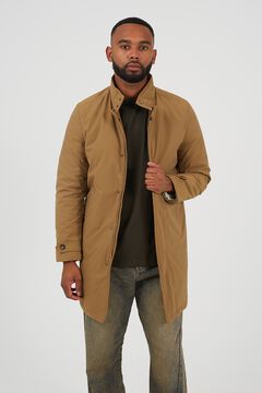 Brave Soul Parka larga cremallera