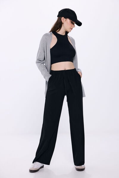 Springfield Wide jogger pants black