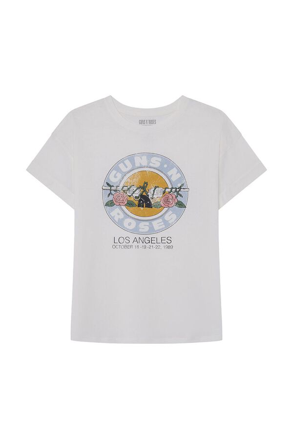Springfield T-shirt "Guns´n Roses" castanho
