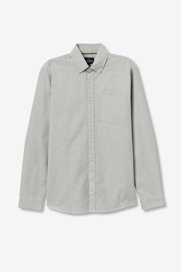 Tiffosi Regular Fit Shirt grey