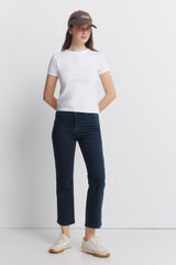 Springfield Kick flare jeans color blue