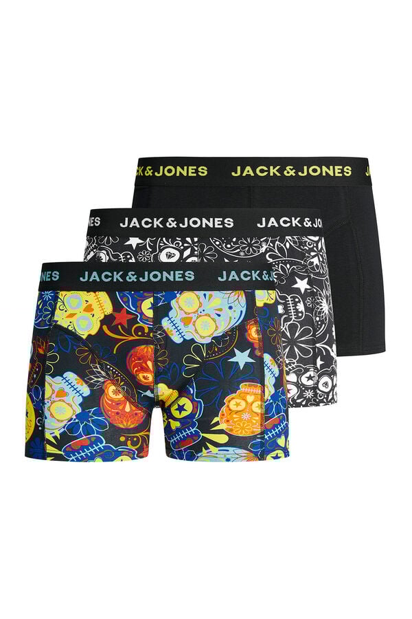 Jack & Jones Junior 3-pack boxers Crna