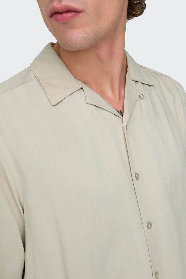 Only & Sons Short-sleeved shirt grey