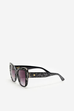 Springfield Gafas de sol Shiny con glitter negro negro