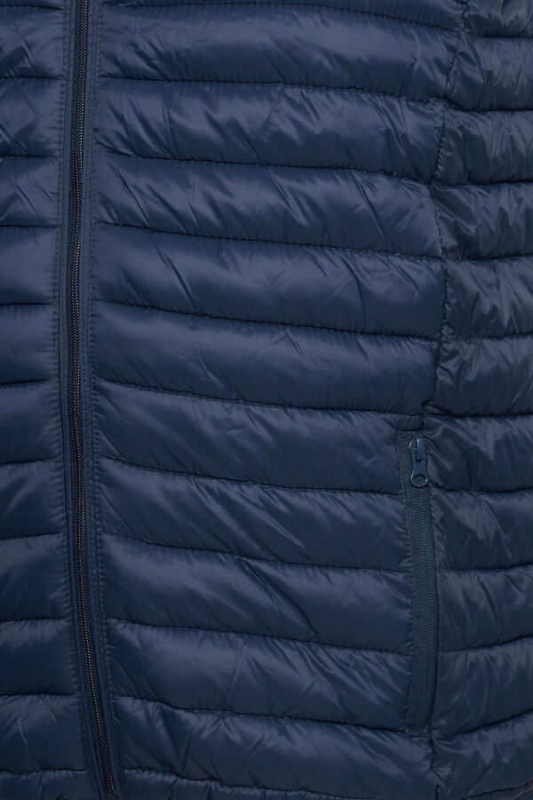 Blend PLUS Chaleco Puffer azul