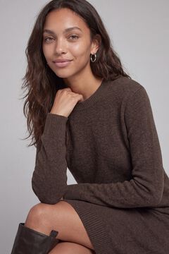 JJ REBEL Midi-Kleid aus Polyester