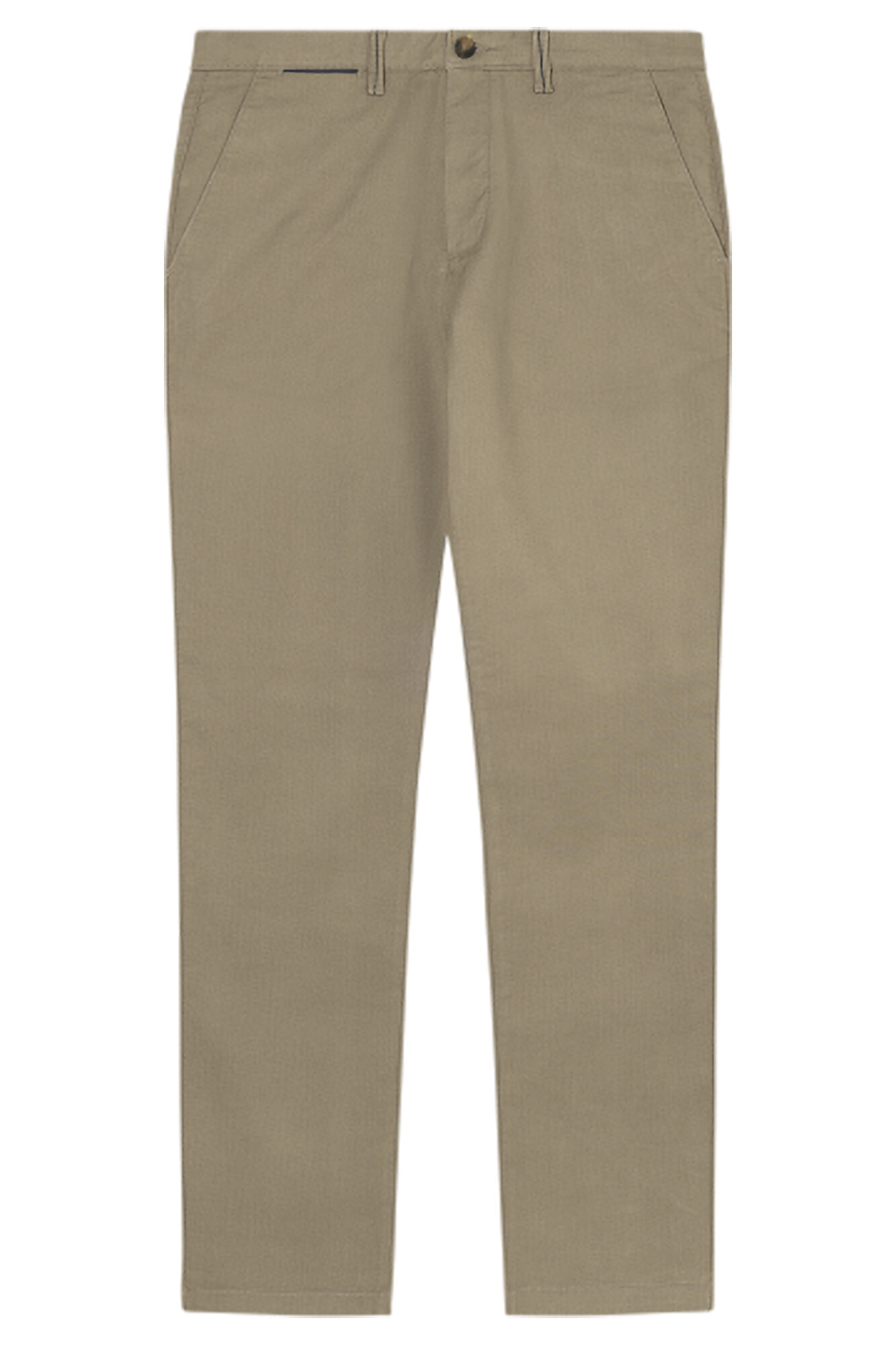 Springfield Pantalon chino micro-imprim&eacute; coupe slim