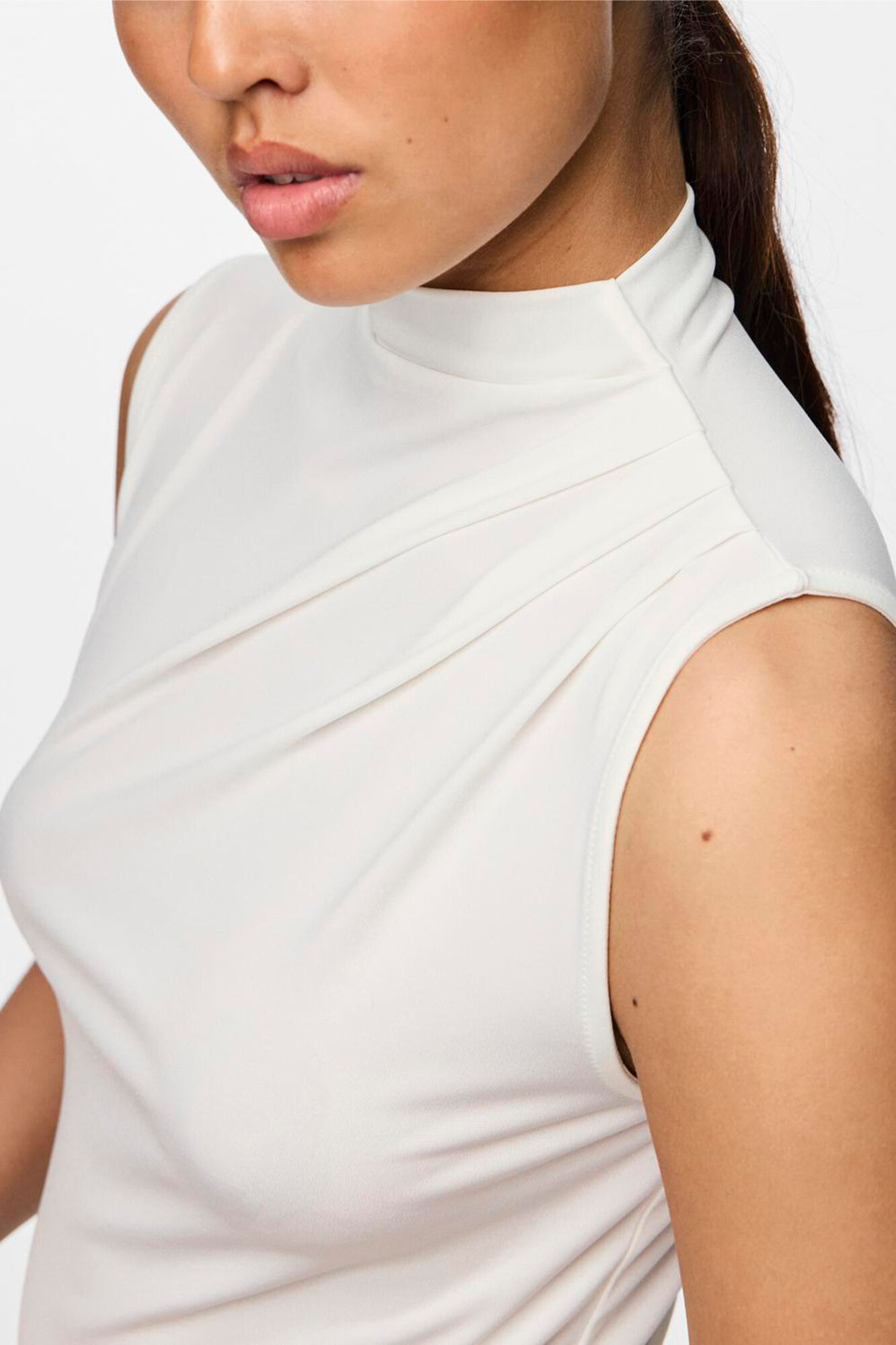 Pieces Gerafftes Oberteil