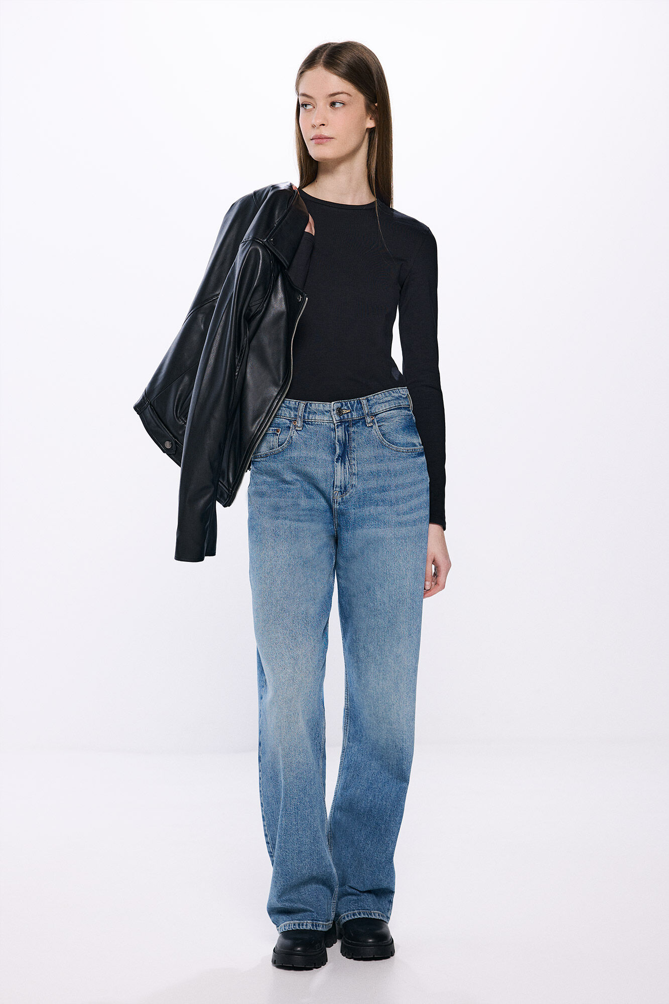 Springfield Fitted cotton t-shirt 