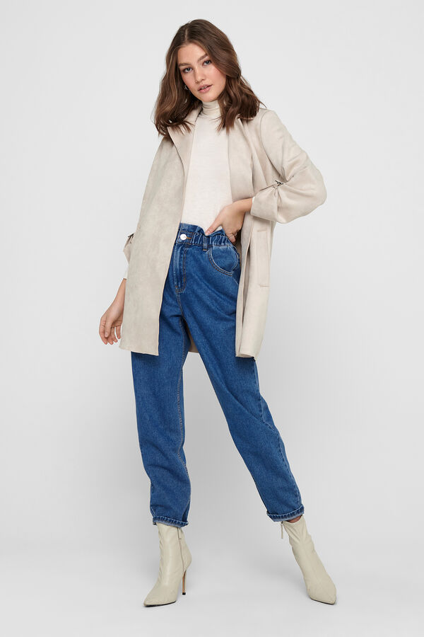 Only Suede jacket brown