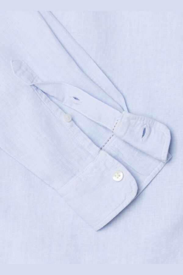 Pepe Jeans Camisa manga larga logo azul