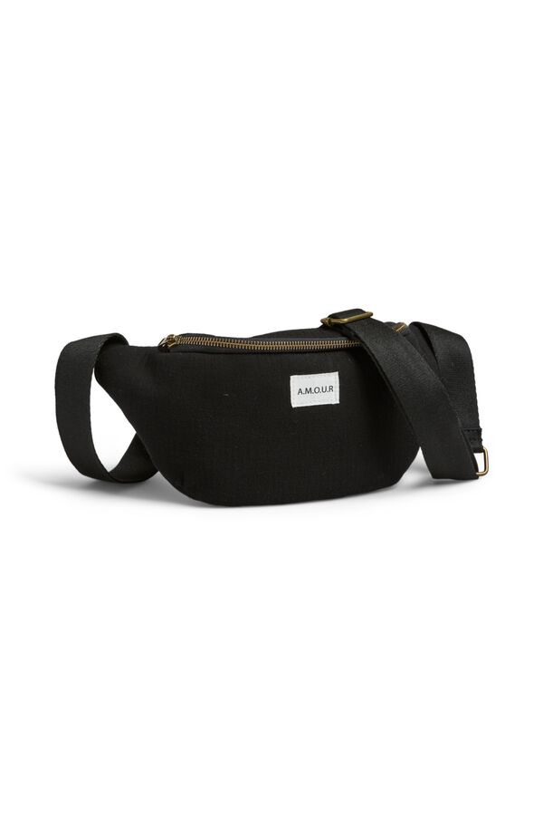 Pieces Ri&ntilde;onera con correa ajustable negro