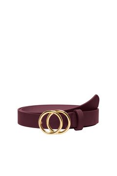 Only Adjustable faux leather belt