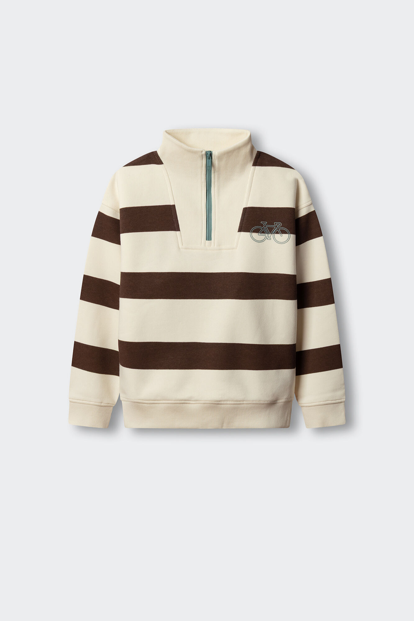 Springfield Kids Sweatshirt gola camionista &agrave;s riscas crian&ccedil;a
