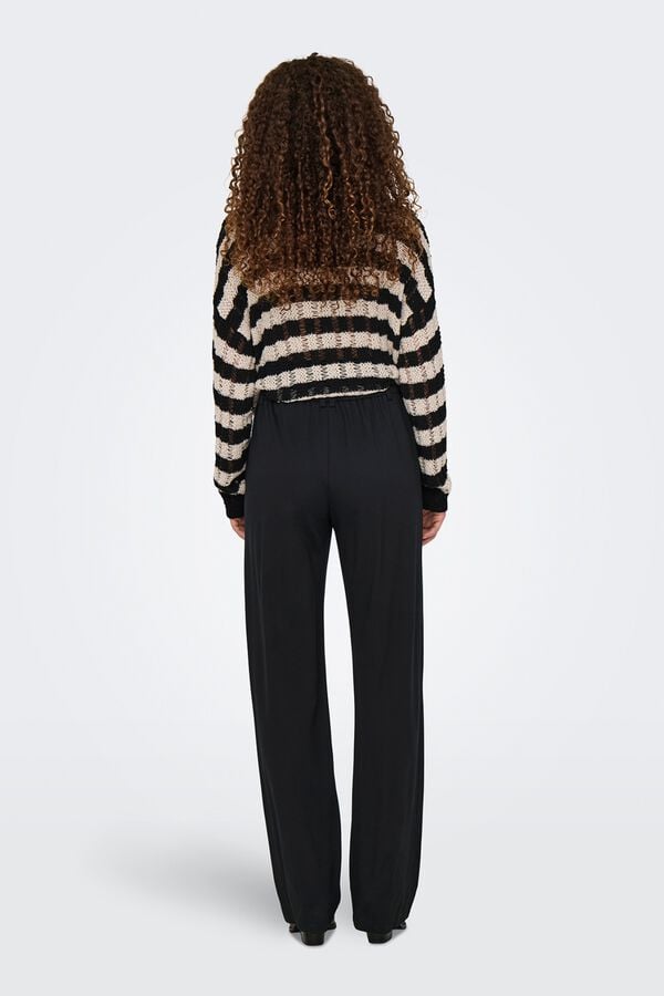 Only Wide Leg tailored trousers grey
